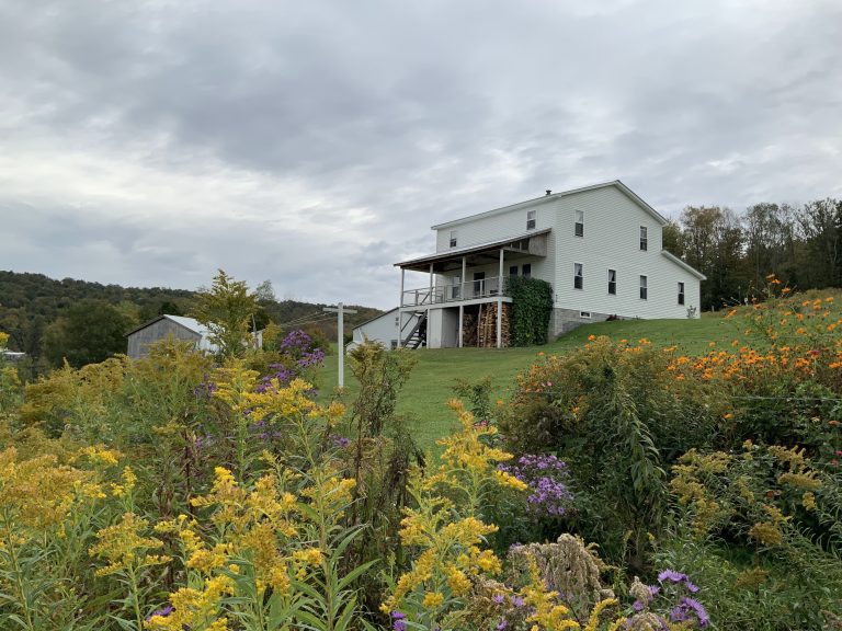 12.5 acres with Farmhouse and Views West Edmeston NY