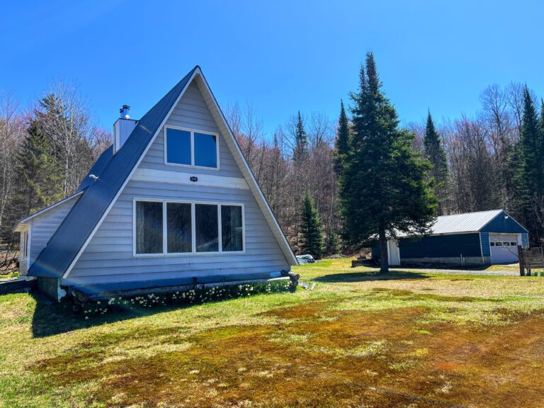 60 acres with Cozy Adirondack Home St. Regis Falls NY