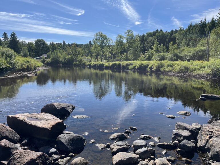 4 acres Wooded Waterfront Land Russell NY