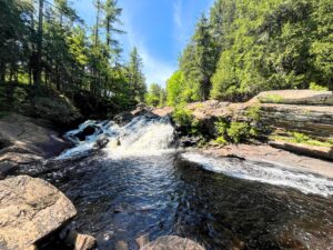 33 acres Riverfront Land with Log Cabin Parishville NY